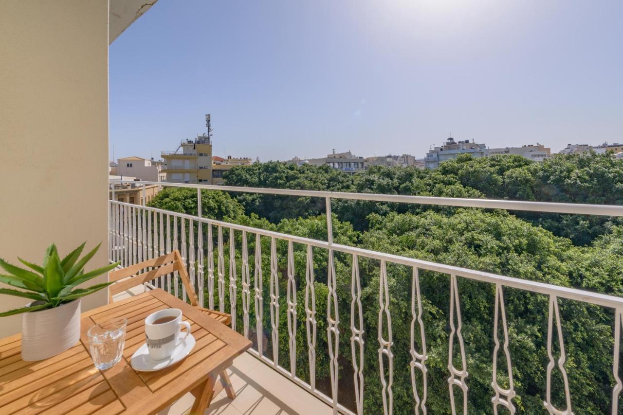 Theotokopoulos Park Renovated Apartment Heraklion Exteriör bild